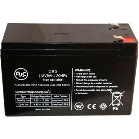 Battery Clerk AJC¬Æ Dell Rack 1920W UPS / 150WLR / 150WLRG 12V 9Ah UPS Battery DELL-RACK 1920W UPS / 150WLR / 150WLRG